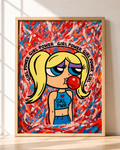 Girl Power – Lámina Digital Pop Art | Ilustración Moderna Descargable