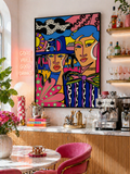 Lámina Pop Art Atrevida – Arte Moderno Colorido para Espacios con Personalidad